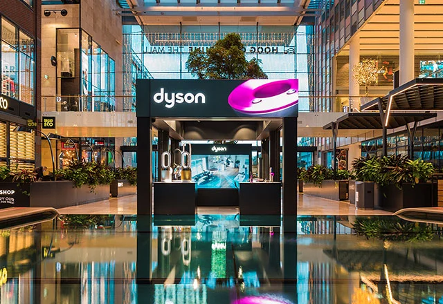 Dyson popup store Hoog Catharijne
